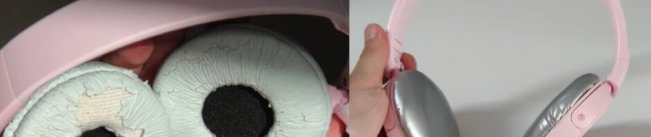 stop headphone pads from peeling