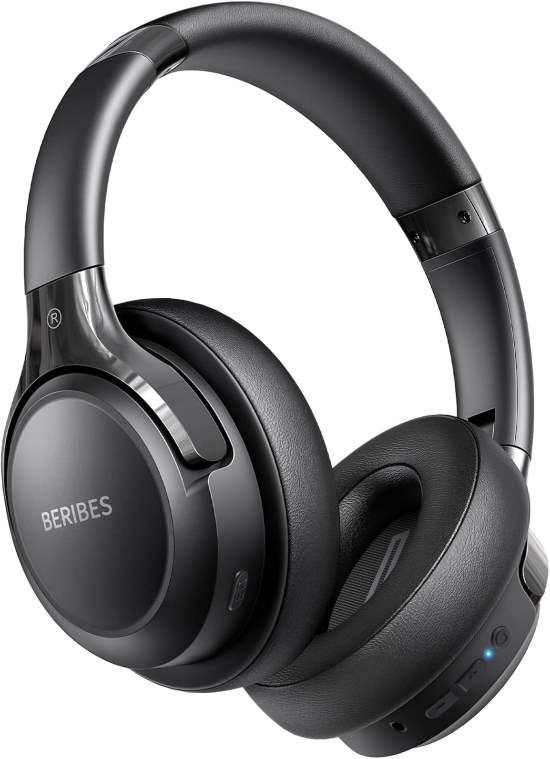 BERIBES Bluetooth Headphones Microphone Lightweight