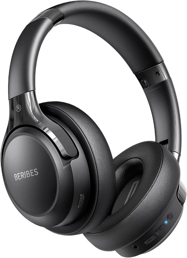 BERIBES over-ear Bluetooth headphones for wireless listening in Florida
