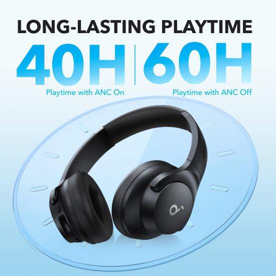 Soundcore Cancelling Headphones Bluetooth Transparency
