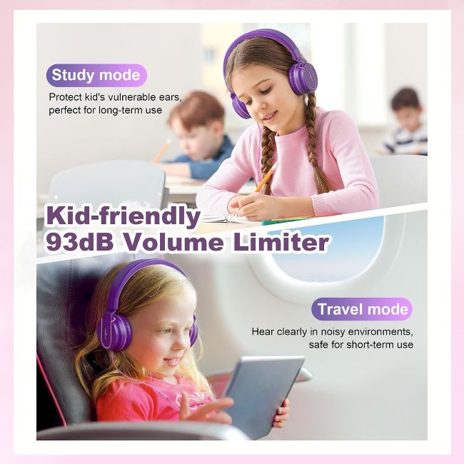 Affordable AILIHEN foldable headphones for children and students