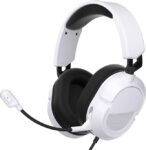 AOC Wired Gaming Headset with over-ear design and boom microphone