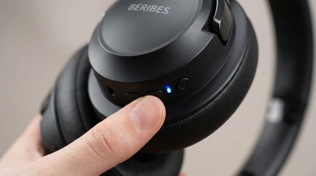 How to Pair Beribes Over-Ear Bluetooth Headphones