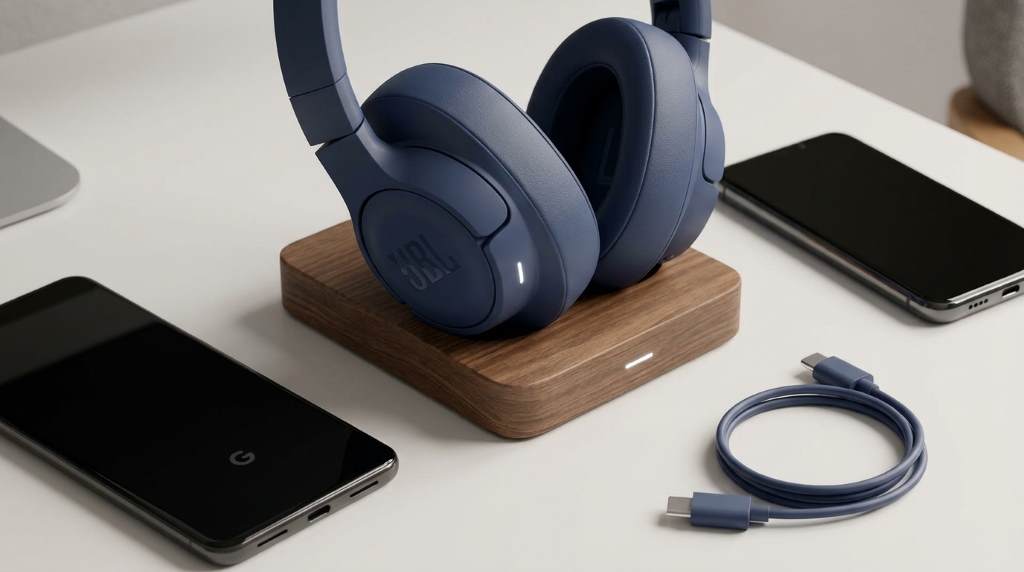 Bluetooth setup screen for JBL Tune 720BT headphones