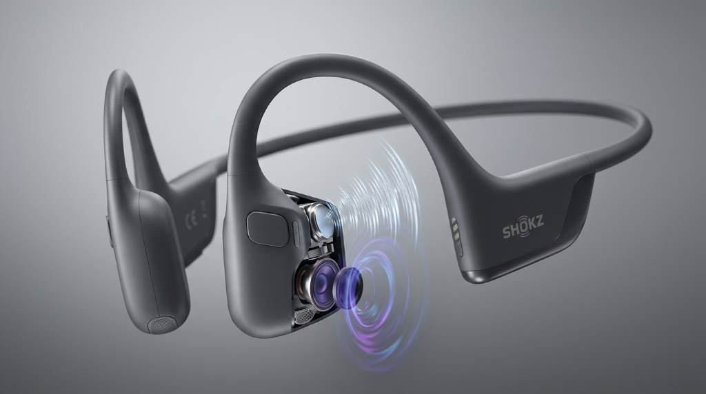 DualPitch audio technology inside Shokz OpenRun Pro 2