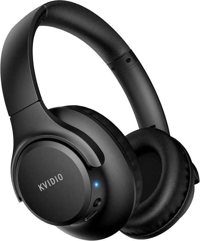 KVIDIO long-playtime wireless over-ear headphones for listeners in Colorado