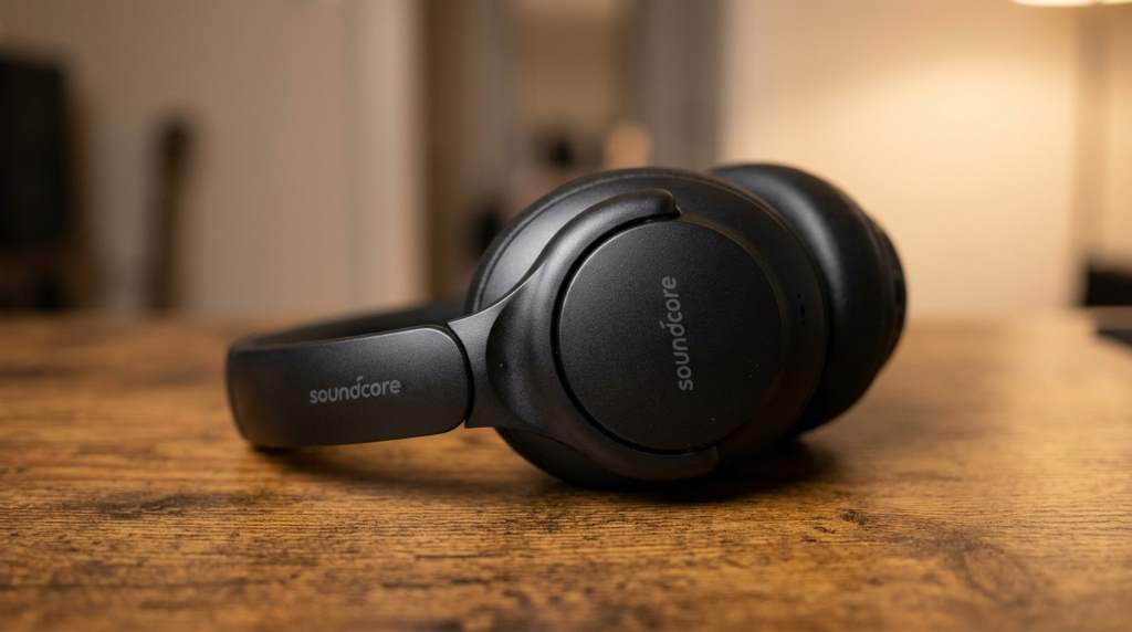 Resetting Soundcore headphones using power button