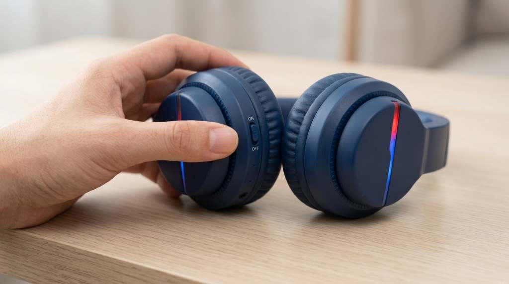 Resetting iClever Kids Bluetooth Headphones with the power button