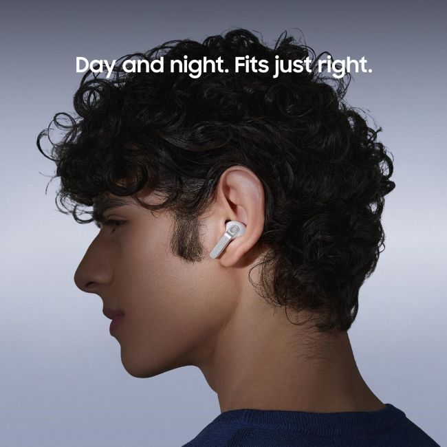 Samsung Galaxy Buds 4 Pro with compact charging case and in-ear design