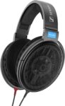 Sennheiser HD 600 Wired Headphones with open-back design for studio listening